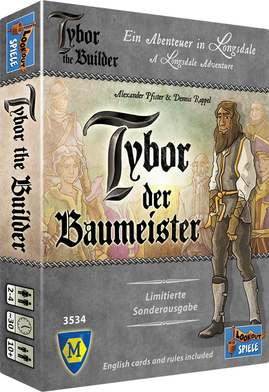 Oh My Goods! - Tybor the Builder- Card Game Expansion - Lookout Games EN/DE