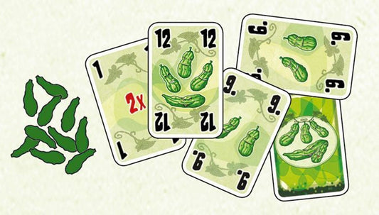 Five Cucumbers - Card Game - Rio Grande Games