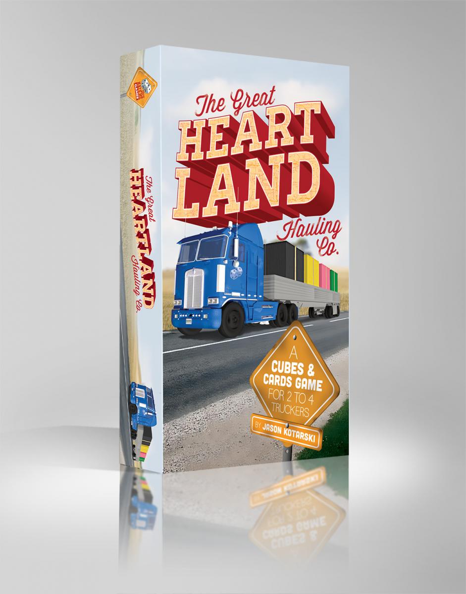 The Great Heartland Hauling Company - A Cubes and Cards Game - Dice Hate Me Games