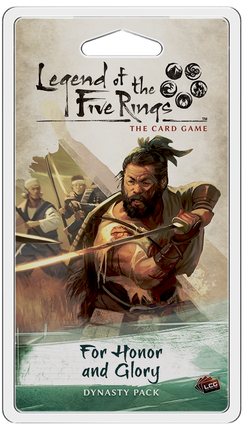 Legend of the Five Rings LCG: For Honor and Glory Dynasty Pack