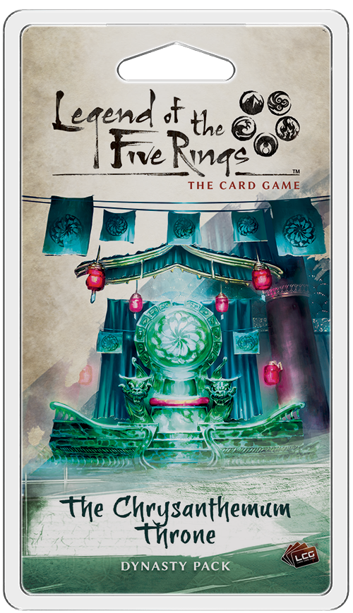 Legend of the Five Rings LCG: The Chrysanthemum Throne Dynasty Pack