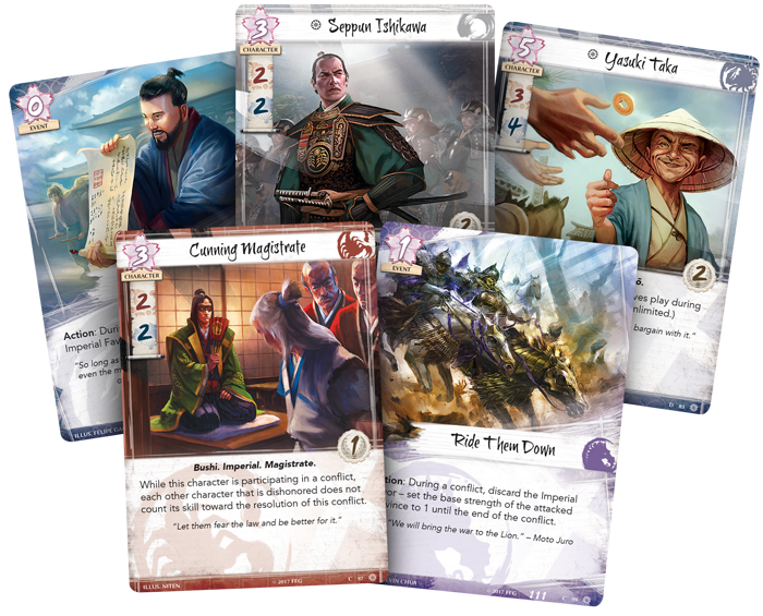 Legend of the Five Rings LCG: Fate Has No Secrets Dynasty Pack