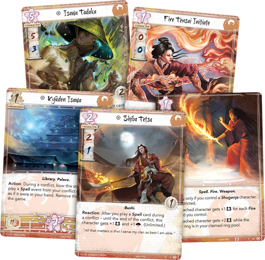 Legend of the Five Rings LCG - Disciples of the Void - Phoenix Clan Pack