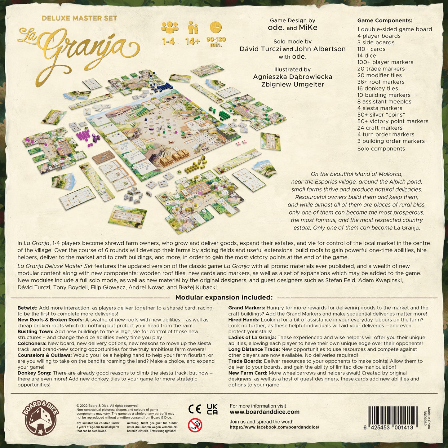 La Granja Deluxe Master Set - Board Game - Board & Dice Games Games