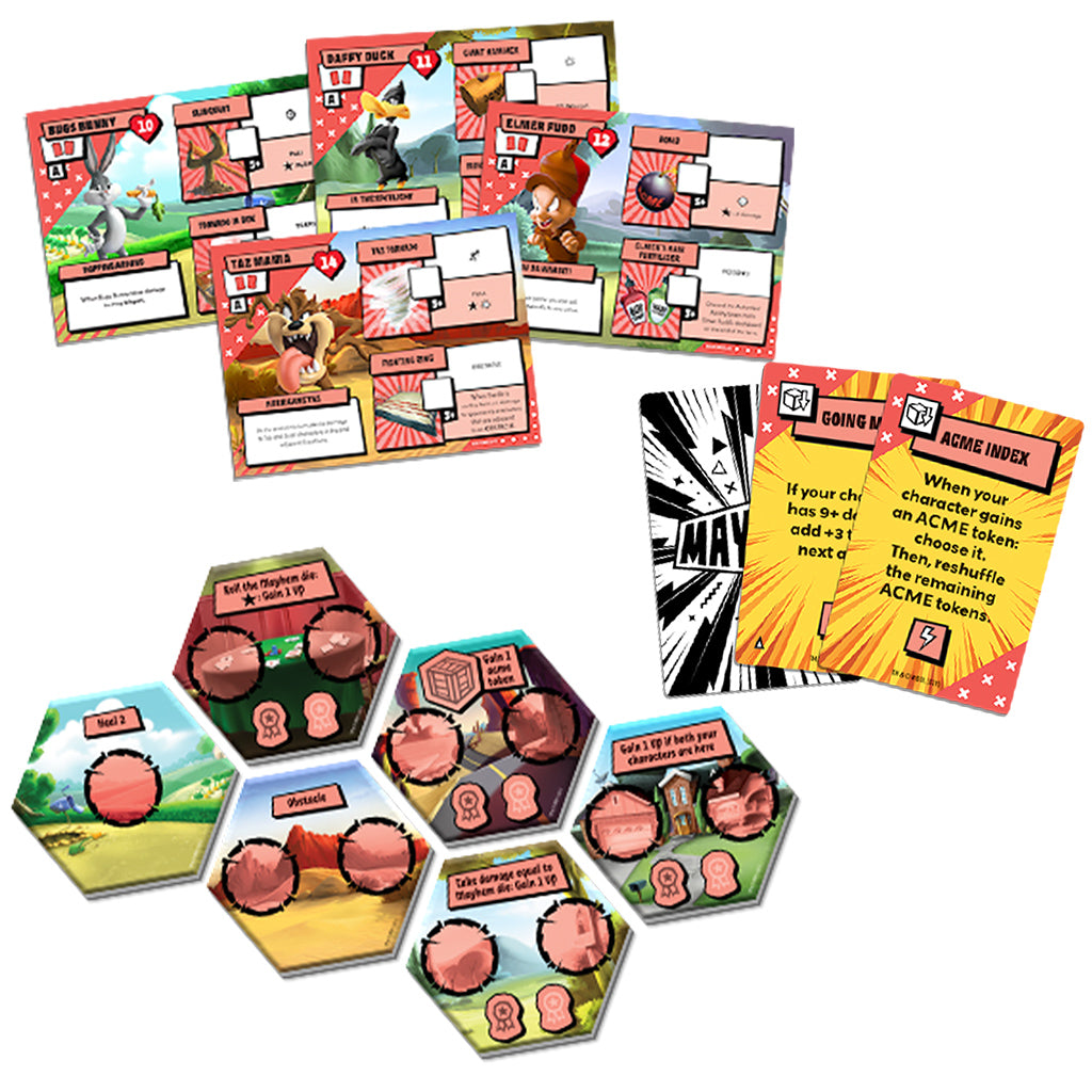 Looney Tunes Mayhem! - The Board Game - CMON Games