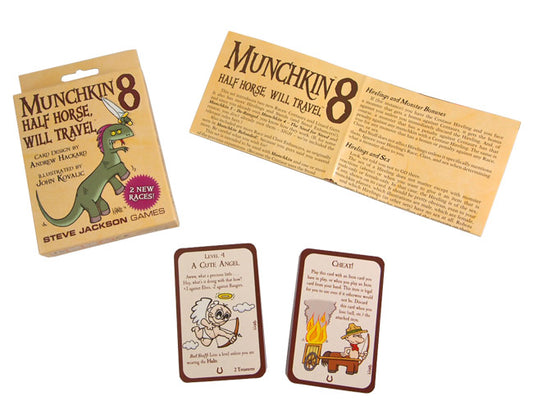 Munchkin 8 - Half-Horse, Will Travel Card Game Expansion