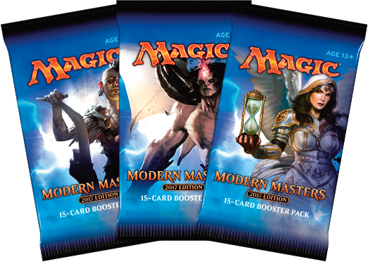 Magic the Gathering - Modern Masters 2017 - Booster Packs - Wizards of the Coast