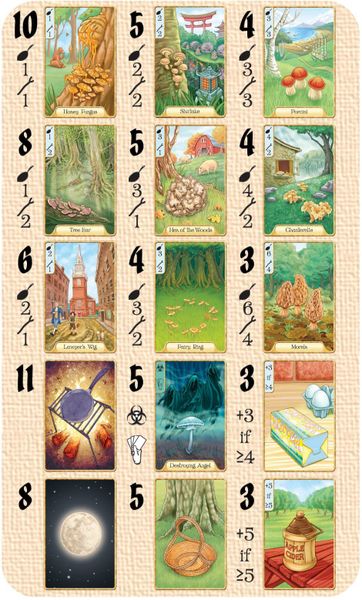 Morels - Strategic Foraging and Feasting for Two Card Game