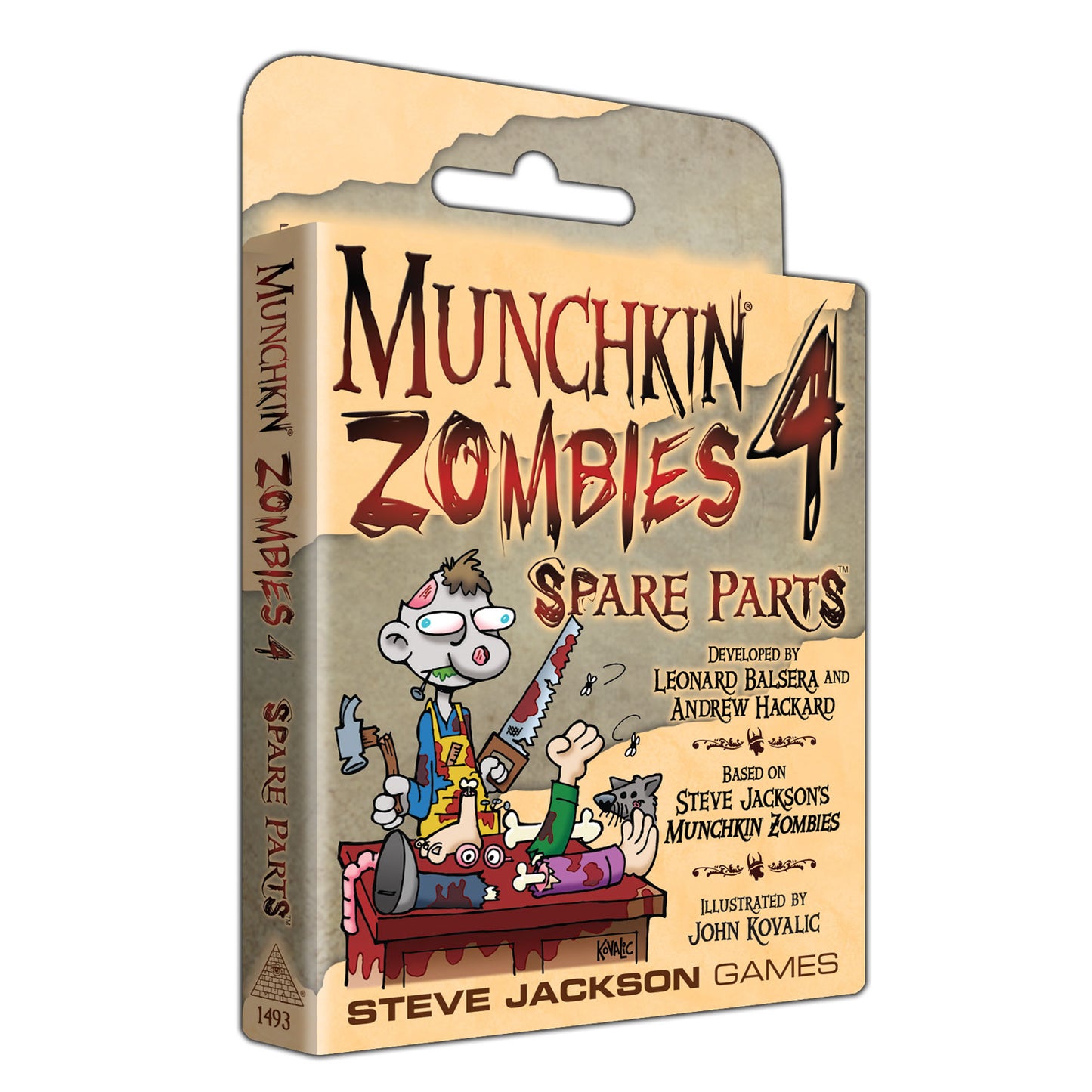 Munchkin Zombies 4 - Spare Parts - Card Game Expansion