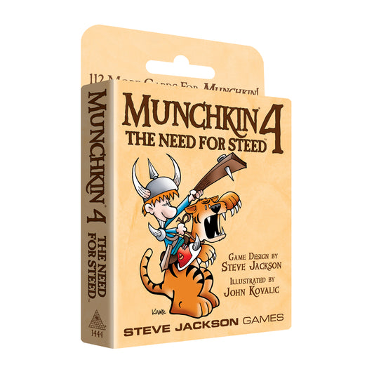 Munchkin 4 - The Need for Steed Card Game Expansion