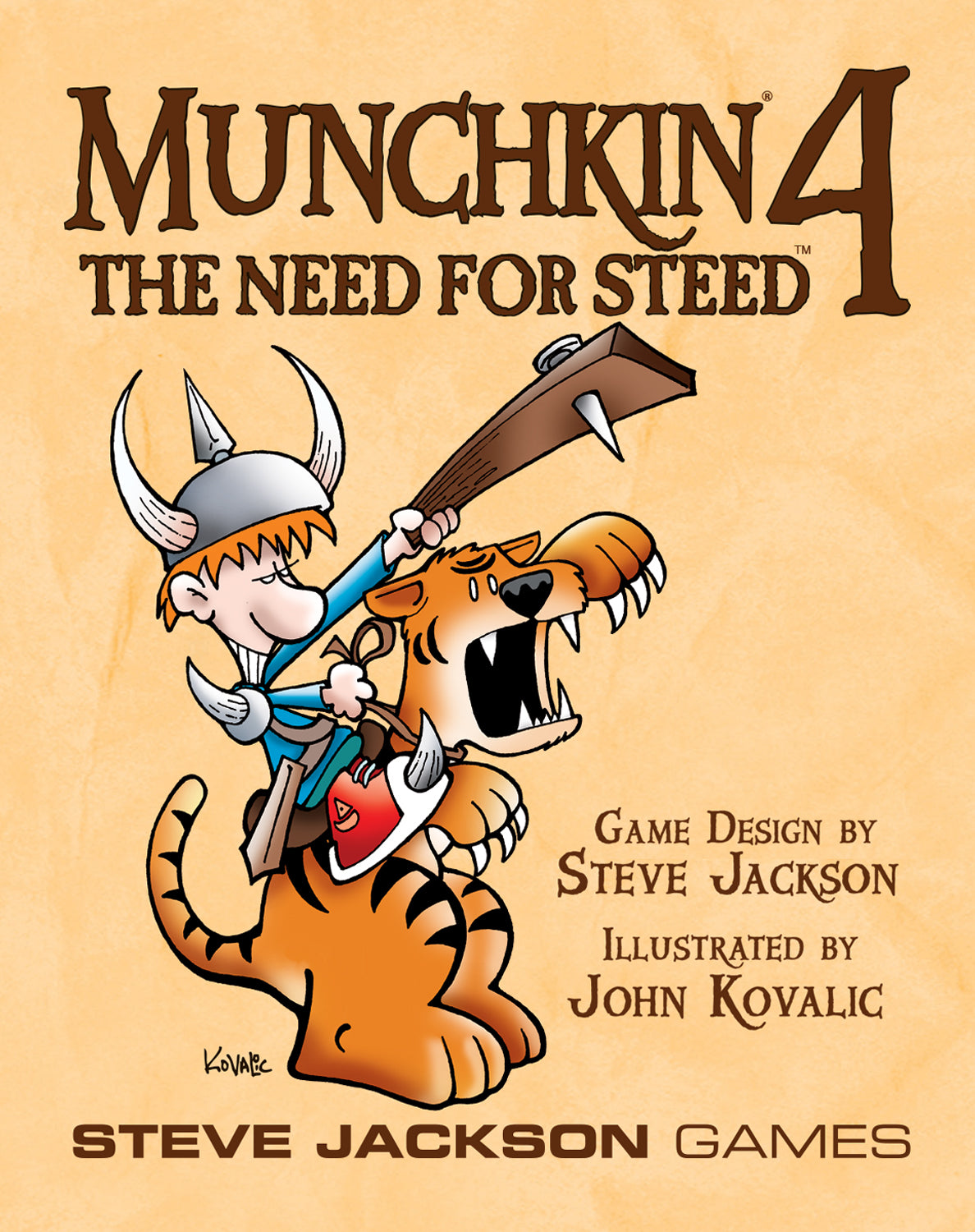 Munchkin 4 - The Need for Steed Card Game Expansion