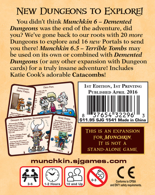 Munchkin 6.5 - Terrible Tombs - Card Game Expansion