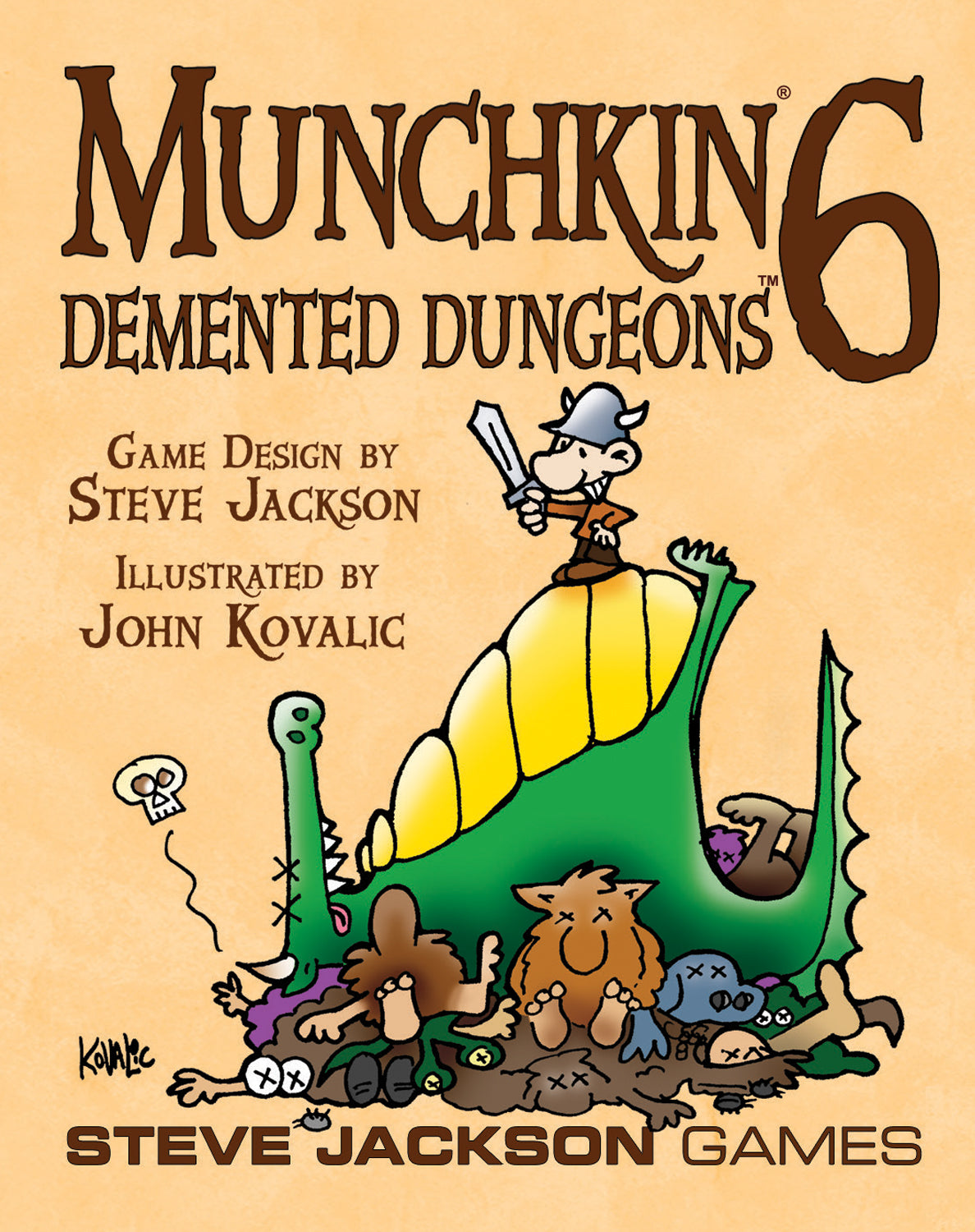 Munchkin 6 - Demented Dungeons Card Game Expansion