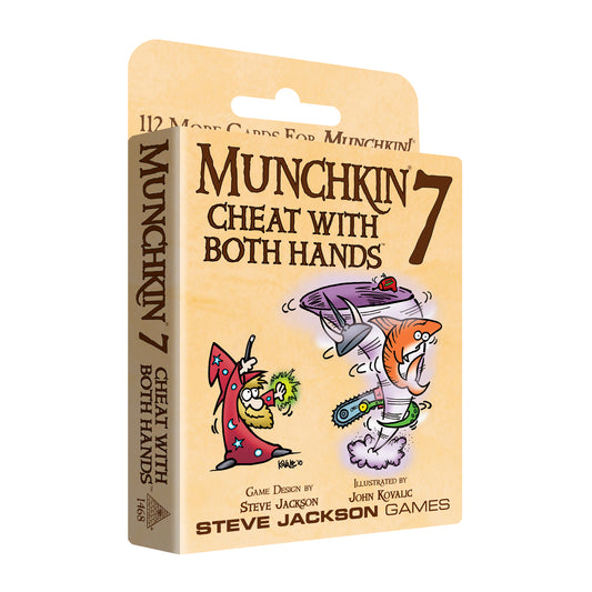 Munchkin 7 - Cheat With Both Hands Card Game Expansion