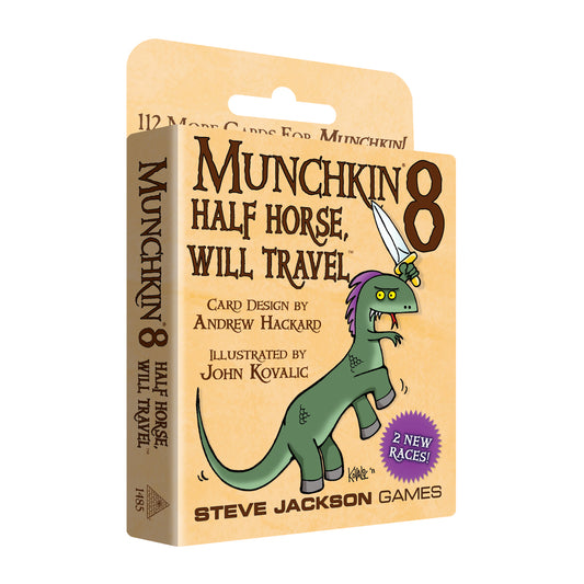 Munchkin 8 - Half-Horse, Will Travel Card Game Expansion
