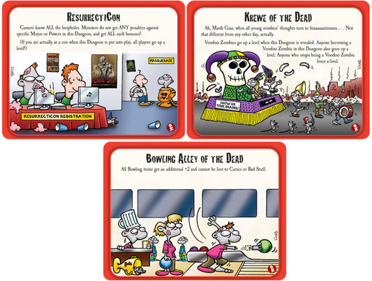 Munchkin Zombies 3 - Hideous Hideouts Card Game Expansion