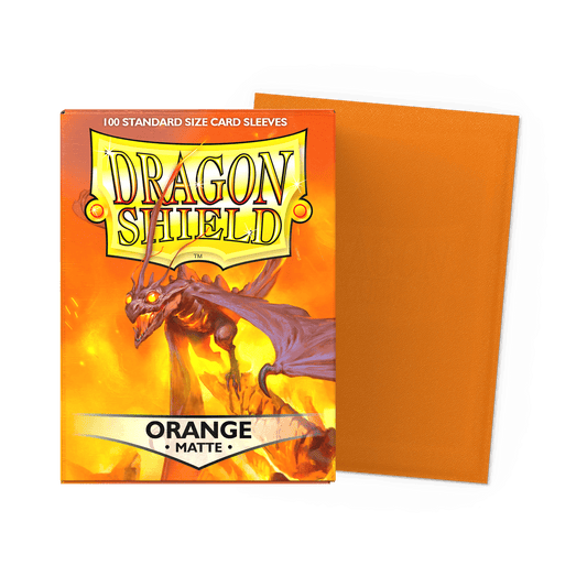 Dragon Shield Card Sleeves - 100 Count - Matte: Orange
