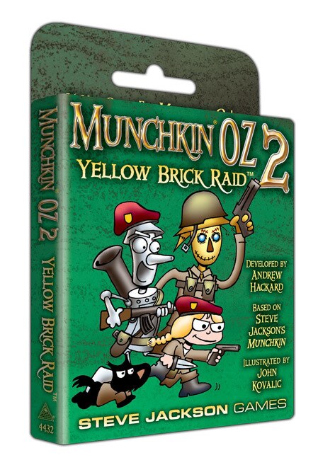 Munchkin Oz 2 - Yellow Brick Raid - Card Game Expansion - Steve Jackson Games