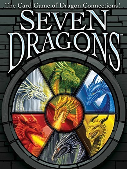 Looney Labs - Seven Dragons - The Domino Card Game - LOO039