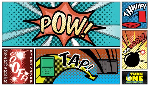 Turn One Gaming - Playmat - Retro Comic Book