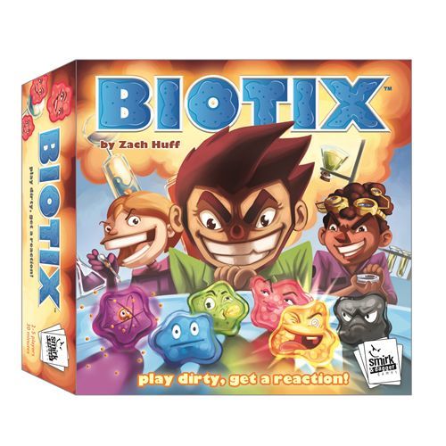 Biotix - A Chemical Reactionary Board Game - Smirk & Dagger Games