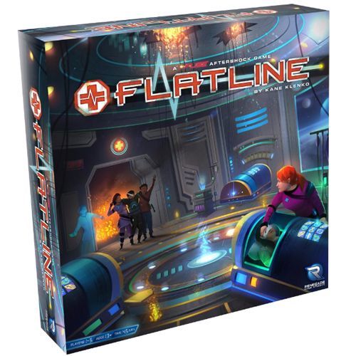 FLATLINE - A Fuse Aftershock - Real-Time Co-Op Dice Game - Renegade Games