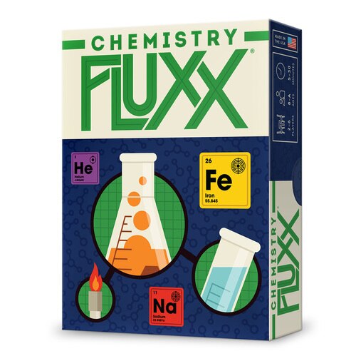 Looney Labs -  Chemistry Fluxx -  An Elemental Card Game - LOO078