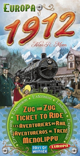 Ticket To Ride - Europe 1912 Expansion - Days of Wonder