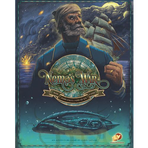 Nemo's War 2nd Ed. 1st Printing - An Underwater Board Game - Victory Point Games