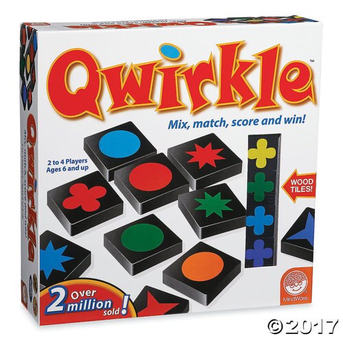 Qwirkle - A Mix and Match Puzzle Game - MindWare