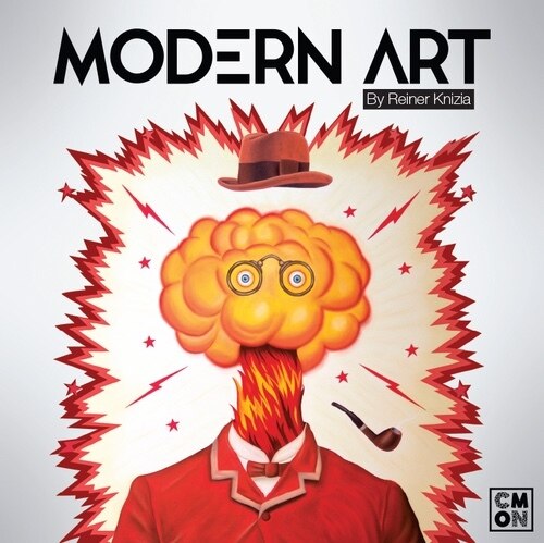 Modern Art - An Auctioning Board Game CMON Games Edition
