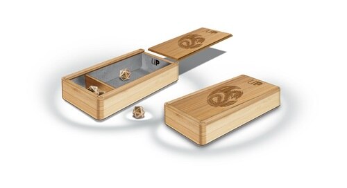 Ultra Pro - Premium Wooden Dice Tray - The Ark - Dragon Pattern