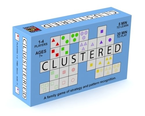 Clustered 1st Edition - A Fun Pattern Recognition Strategy Game for ALL! - Sculpin Games