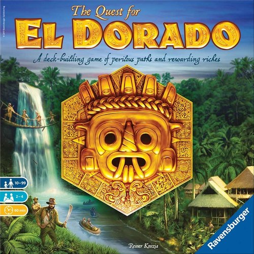 The Quest for El Dorado - The Board Game - Ravensburger