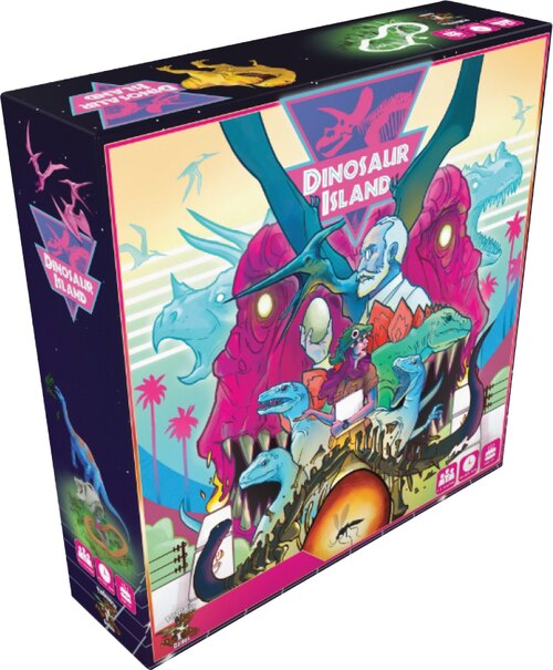 Dinosaur Island 1st Ed. - Board Game - Pandasaurus Games