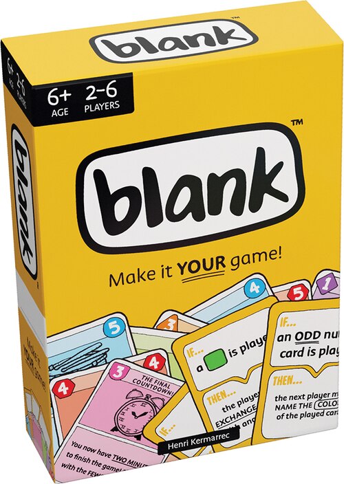 Blank! Make your own Game - Asmodee Editions