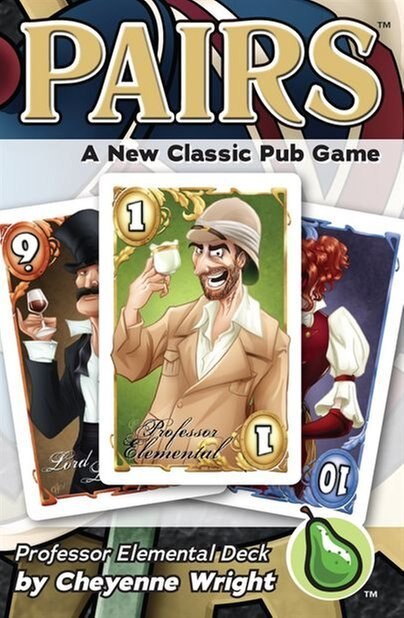 Pairs - A New Classic Pub Card Game - The 'Professor Elemental' Edition