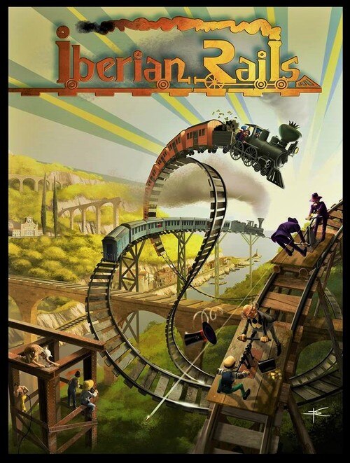 Iberian Rails - Kickstarter Edition - Monsoon Publishing