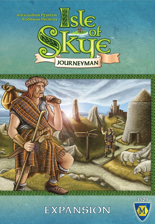 Isle of Skye - The Journeyman - Expansion #1 Board Game - Lookout Games