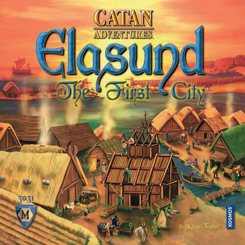 CATAN Adventures - Elasund - The First City of Catan - Board Game - Mayfair Games
