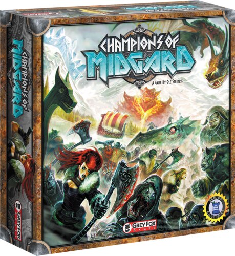 Champions of Midgard - A Board Game of Viking Heroes - Grey Fox Games