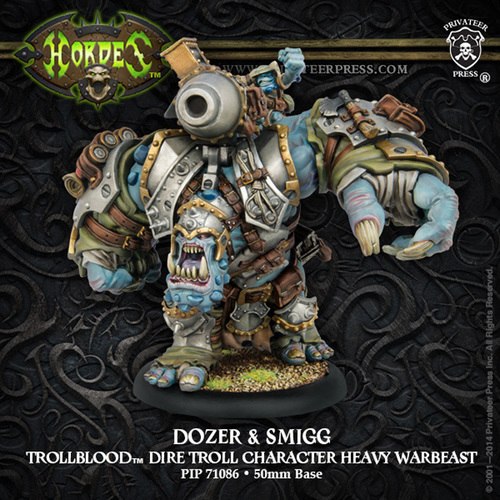 Hordes - Trollbloods - Dozer & Smigg Heavy Warbeast - Miniatures - Privateer Press