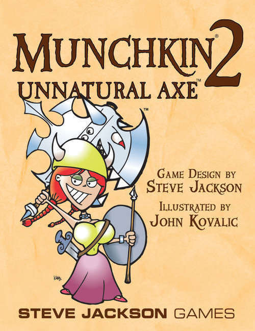Munchkin 2 - Unnatural Axe! Card Game Expansion