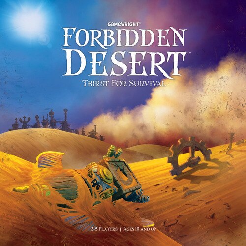 Forbidden Desert - Co-Operative Board Game - Gamewright