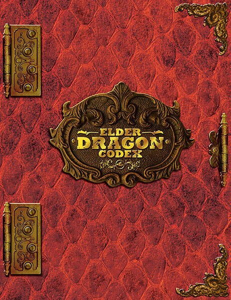 Legion Supplies - Elder Dragon Codex - Card Pocket Binder - Red