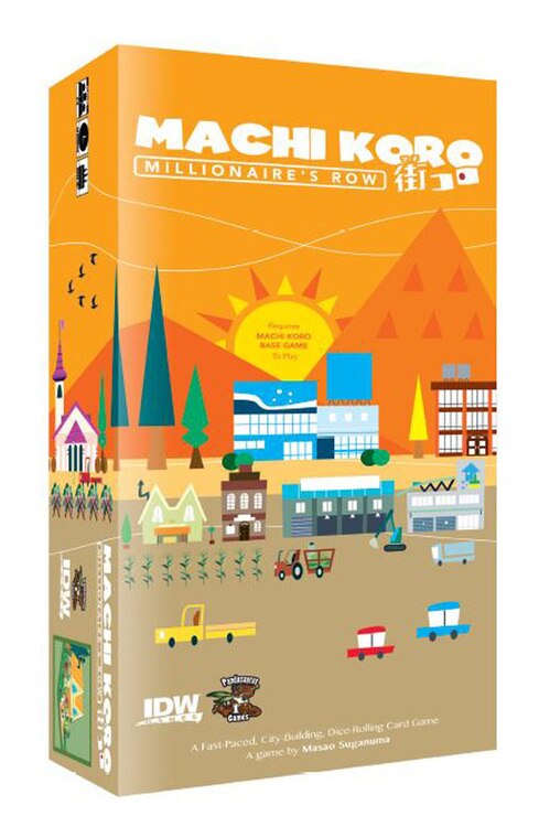 Machi Koro 1st Edition - Millionaires Row Expansion - Card Game - IDW Games