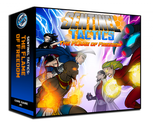 Sentinel Tactics - The Flame of Freedom - Miniatures Game + Bonus Promo Deck