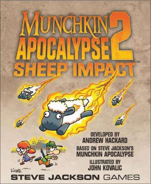 Munchkin Apocalypse 2 - Sheep Impact Card Game Expansion