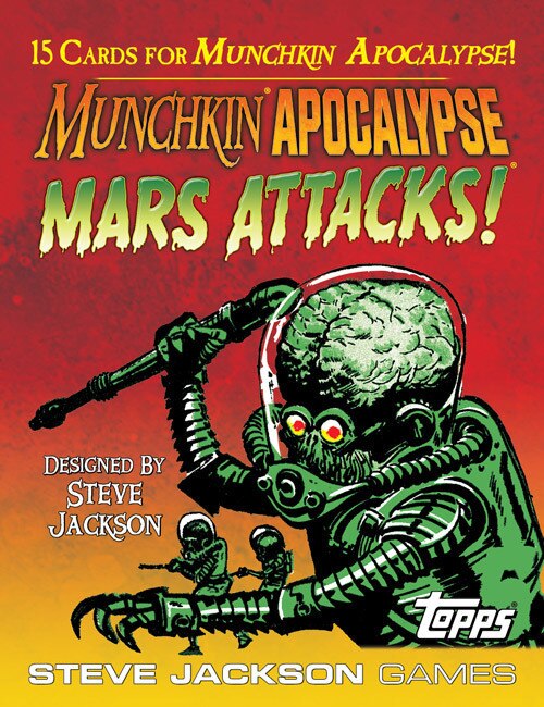 Munchkin Apocalypse - Mars Attacks! Booster Pack Expansion