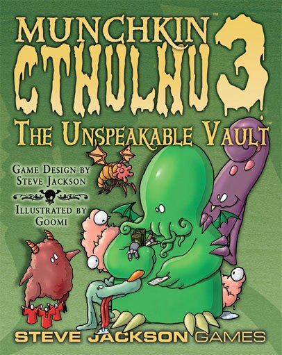 Munchkin Cthulhu 3 - The Unspeakable Vault - Card Game Expansion